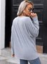 Casual Long Sleeve Printed Top T-shirt