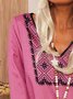 Casual Shift 3/4 Sleeve Top