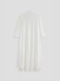 Women 3/4 Sleeve Round Neck Midi Dress Two-Piece Suit