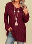 Casual Long Sleeve Hoodie Sweater Outerwear