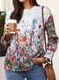 Long Sleeve Casual Sweatshirt