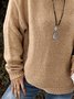 thickening Cotton Casual Sweater