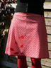 Vintage Plus Size Statement Geometric Printed Casual Skirt