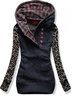 Gray Printed Casual Sweatshirts