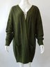 Basic Long Sleeve Solid Shift Sweater coat