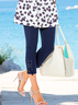 Casual Plain Cropped Leggings