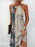 Loose Floral Dress