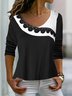 Loose Lace Casual Top