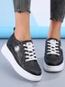 Daisy Leather Platform Booster Sneakers