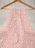 Linen Floral Pattern Scarf Square Boho Beach Vacation Accessories