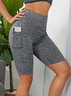 Casual Shorts With Phone Pocket
