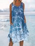 Casual Jersey Crew Neck Dress