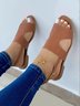 Hollow out Vintage Flat Sandals