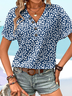 Vacation Buttoned Floral Shirt