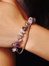 Casual Natural Crystal Beaded Layered Bracelet Bohemian Vacation Women's Jewelry