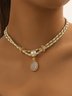 Elegant Opal Moonstone Pearl Layered Necklace Party Wedding Jewelry For Women