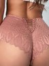 Breathable Comfortable Lightweight High Elastic Lace High Waist Panties