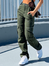 Casual Plain Cargo Pants