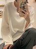 Casual Loose Jersey T-Shirt