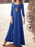 Casual Cotton-Blend Dress