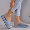 Plain Casual Thick Bottom Sandal
