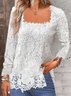 Lace Casual Shirt