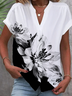 Floral Loose Casual Blouse