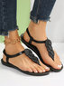 Summer Pvc Casual Plain Sandal