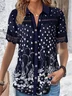 Floral Casual Loose Blouse