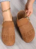 Pu Summer Casual Slide Sandals