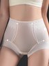 High waisted abdominal contraction Antibacterial Women's underwear