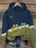 Hoodie Frog Casual Hoodie