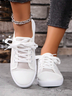 Mesh Fabric Plain All Season Canvas Shoes