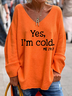 Plain Casual Cotton Loose T-Shirt