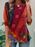 Ethnic Casual T-Shirt