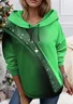 Hoodie Casual Gradient Loose Sweatshirt