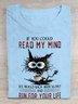 Loose Crew Neck Casual Text Letters T-Shirt