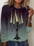 Halloween Regular Fit Casual T-Shirt