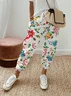 Casual Loose Floral Pants