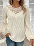 Plain Casual Blouse