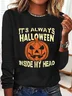 It's Always Halloween Inside My Head Jack O' Lantern T-Shirt