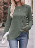 Casual Loose Crew Neck Blouse
