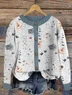 Floral Casual Cardigan