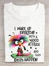 Funny Sarcastic Cotton T-shirt