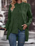 Casual Loose Stand Collar Blouse