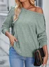 Loose Casual Hoodie Blouse