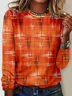 Casual Crew Neck Loose T-Shirt