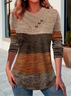 Casual Loose Ethnic T-Shirt