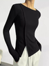 Crew Neck Casual Jersey Plain T-Shirt