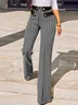 Casual Fluff/Granular Fleece Fabric Loose Pants